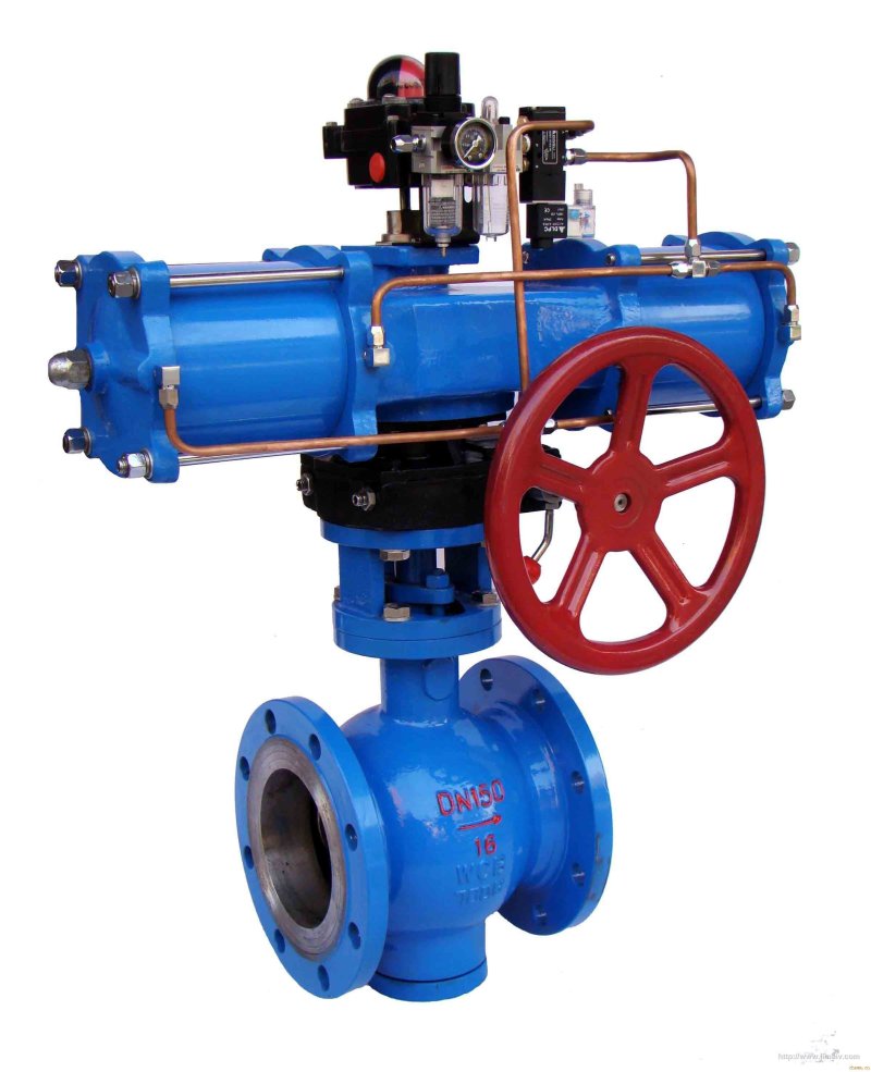 EQ647F/Y pneumatic eccentric half ball valve