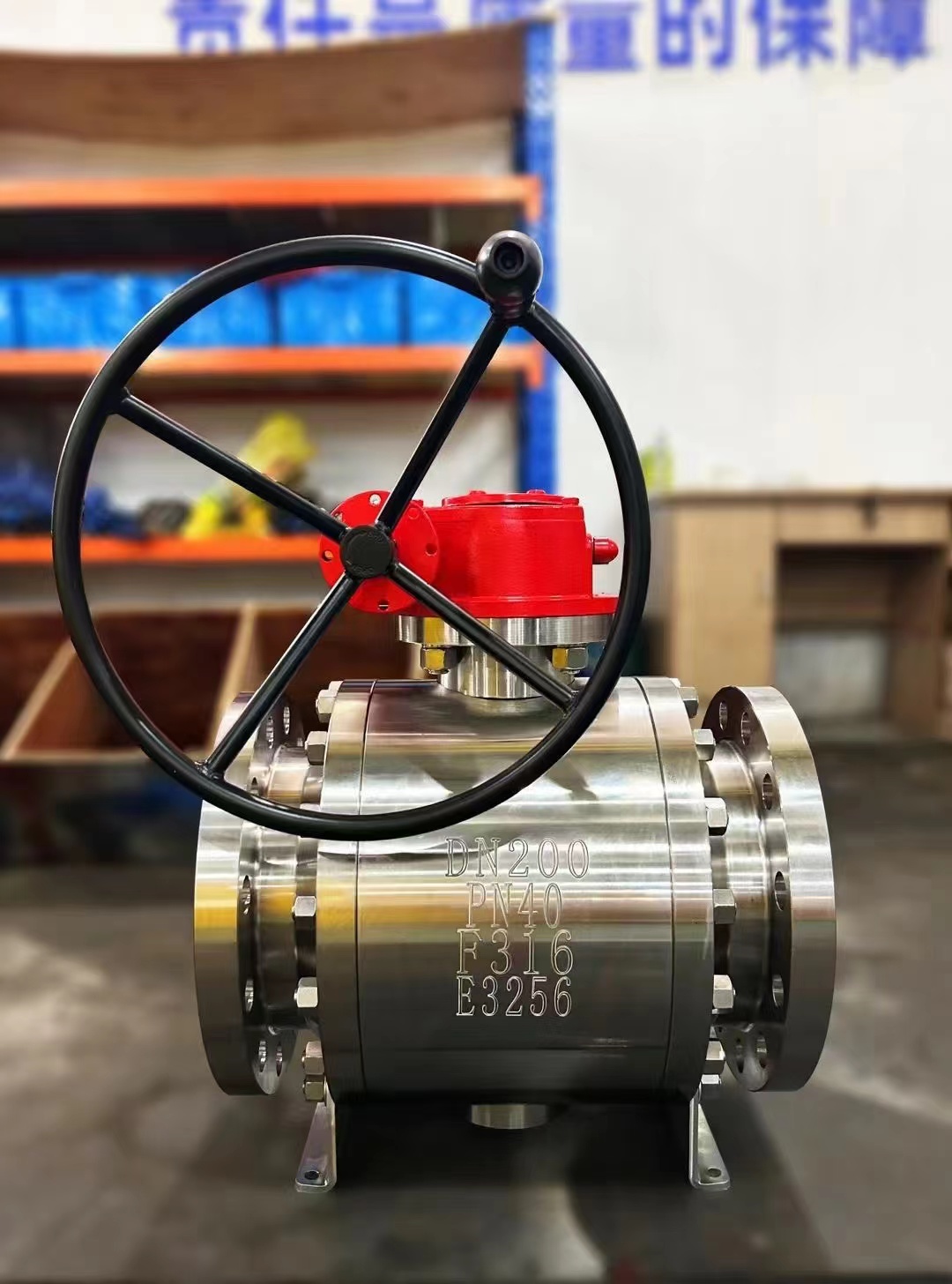 Q41N Forged steel flange type high pressure ball valve