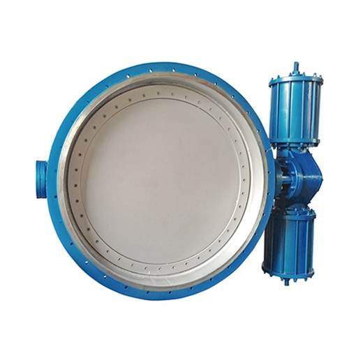 KD643H pneumatic gas cut off butterfly valve