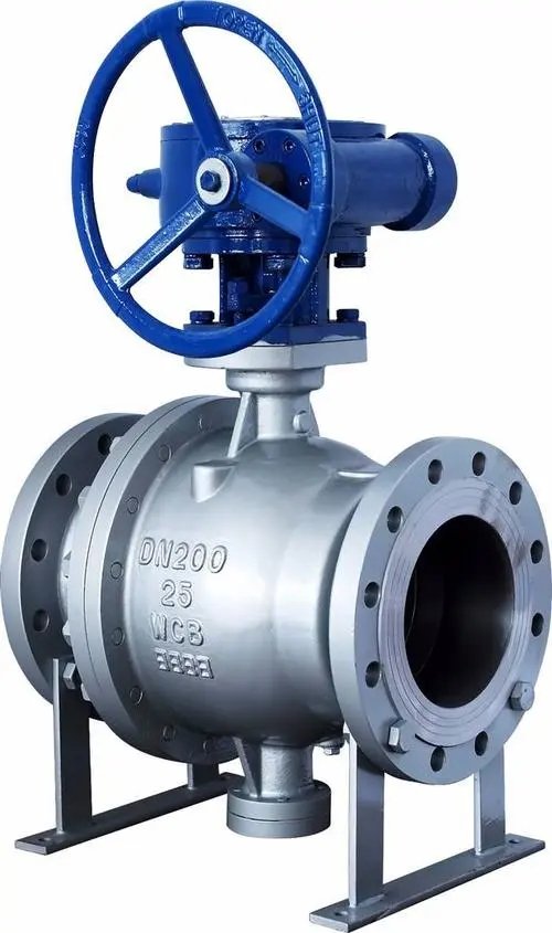 Q347F worm gear fixed ball valve